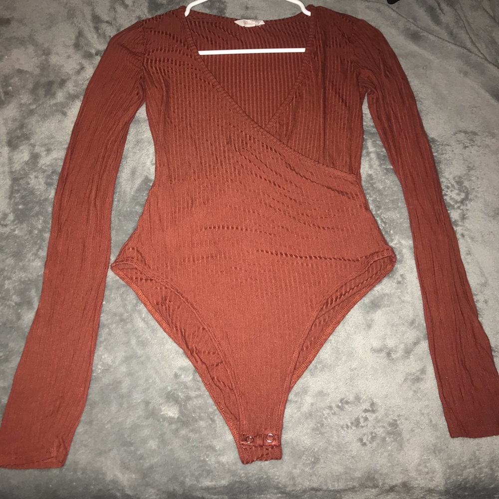 🌻Orange bodysuit